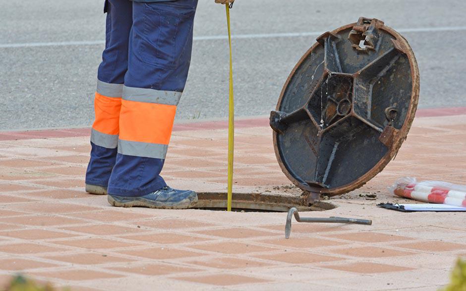 travaux assainissement Les Mureaux